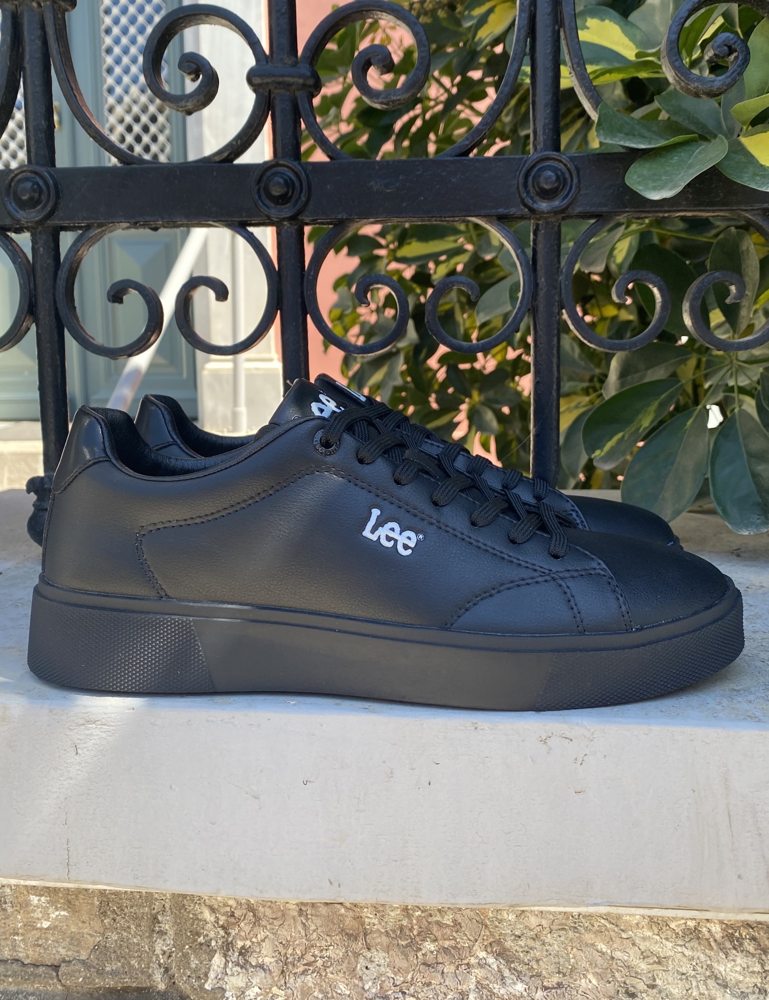 Lee ανδρικά μαύρα casual sneakers 50261026